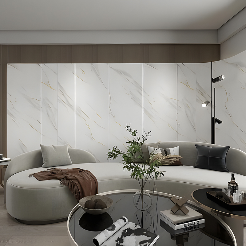 Huoneisto Olohuone Accent Wall PET-siirtokalvo